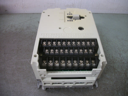 MITSUBISHI FREQROL-A024 1/2HP INVERTER DRIVE FR-A024-0.4K-UL 230VOLT 3PH 3AMP