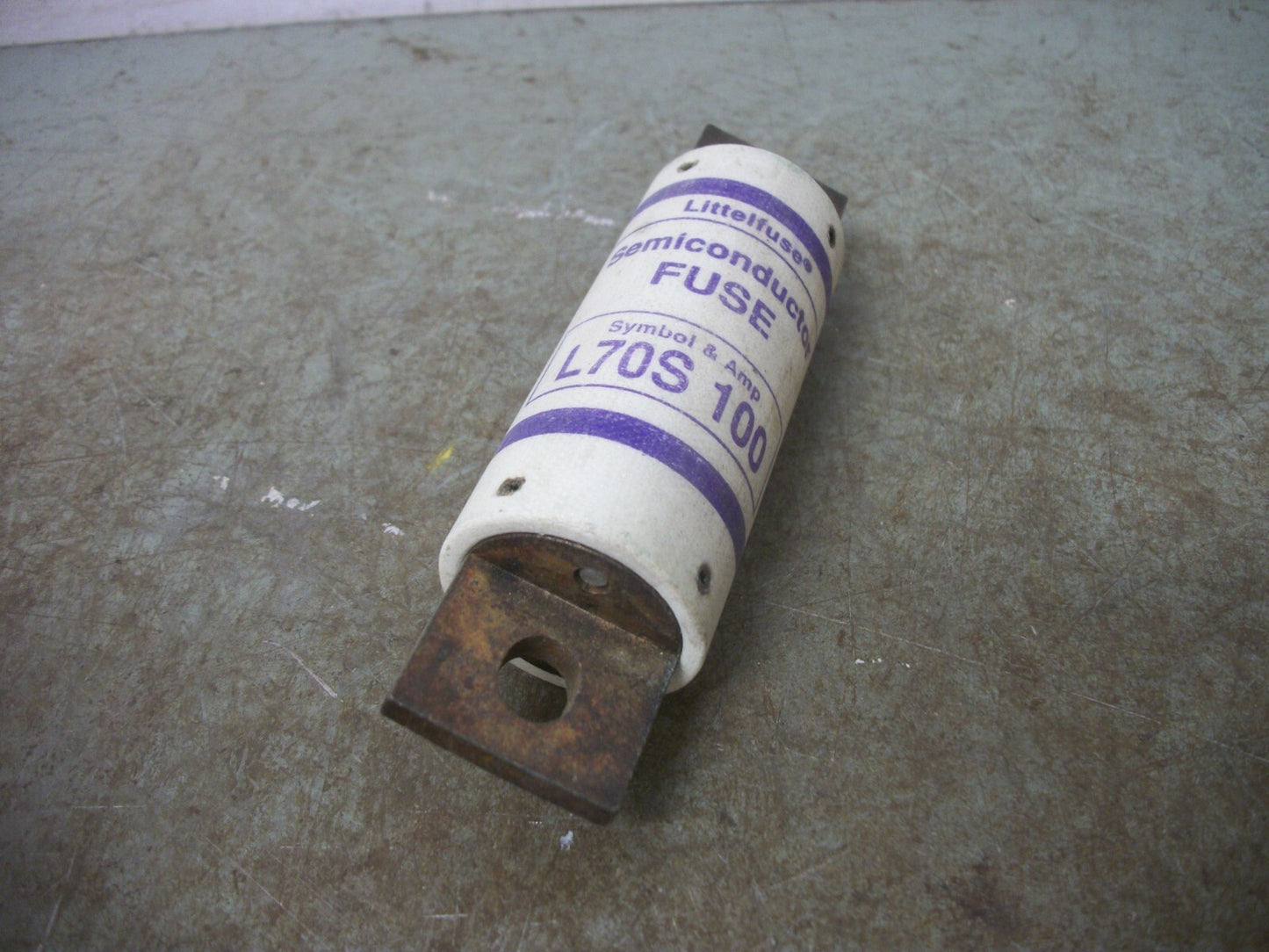 LITTELFUSE SEMICONDUCTOR FUSE L70S100 100AMP 700VOLT NOB