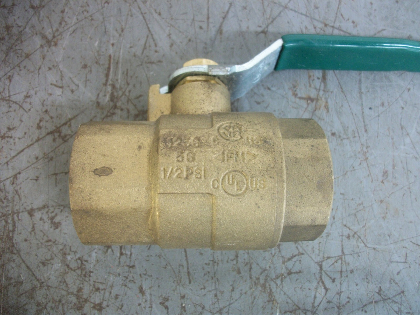 HAMMOND 1" BRONZE BALL VALVE 8901 G,LP, 02-06 NOB