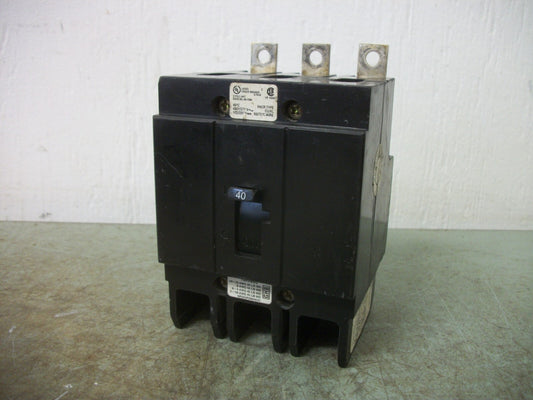 CUTLER-HAMMER GHB CIRCUIT BREAKER GHB3040 40AMP 480VOLT 3POLE