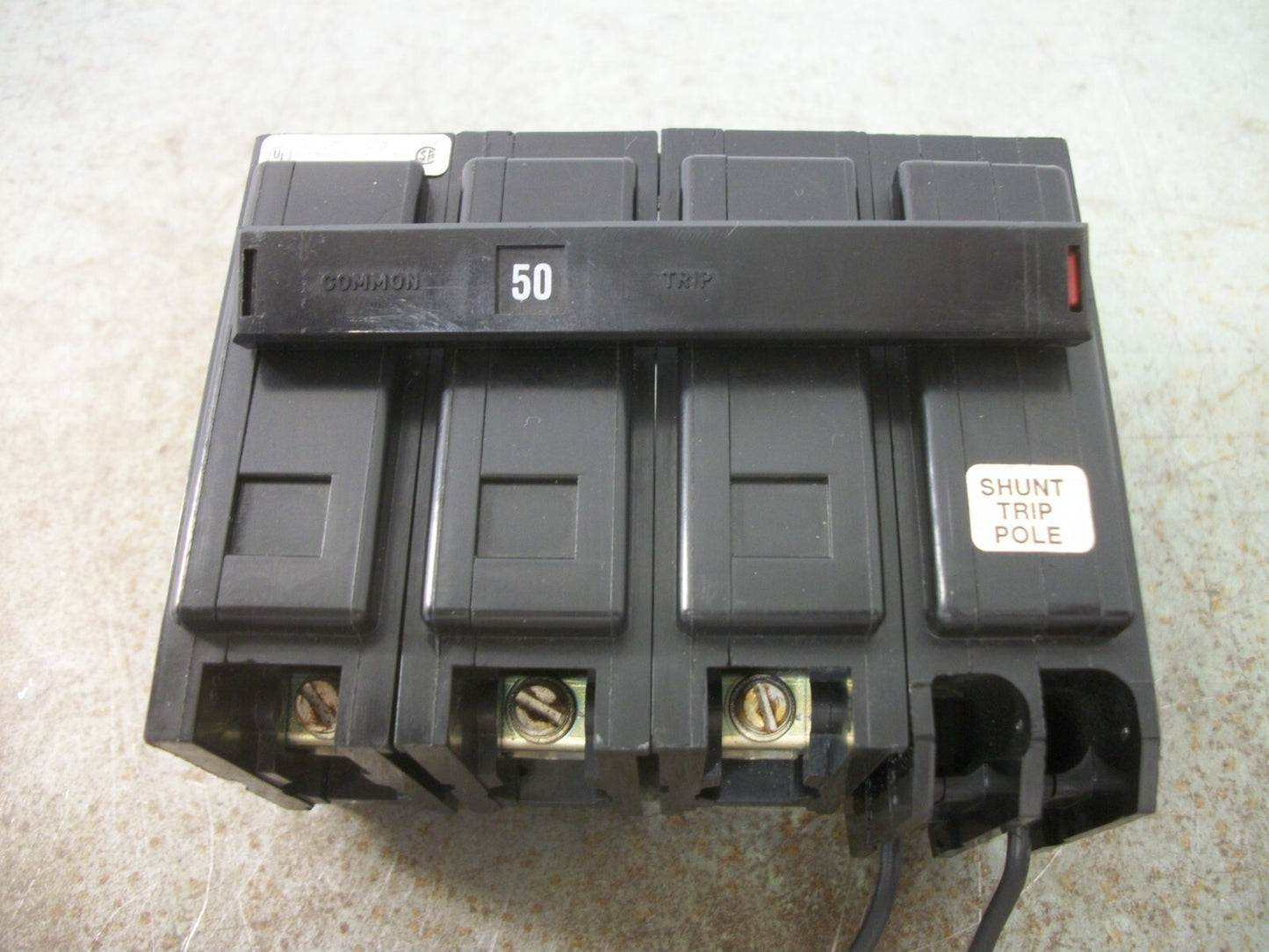 CUTLER-HAMMER BA CIRCUIT BREAKER BAB3050HS 50AMP 240VOLT 3POLE W/SHUNT