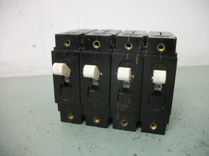 CARLINGSWITCH LOT OF 12 CIRCUIT BREAKERS CA1-X0-02-012-111-C 50AMP 277VOLT 1POLE
