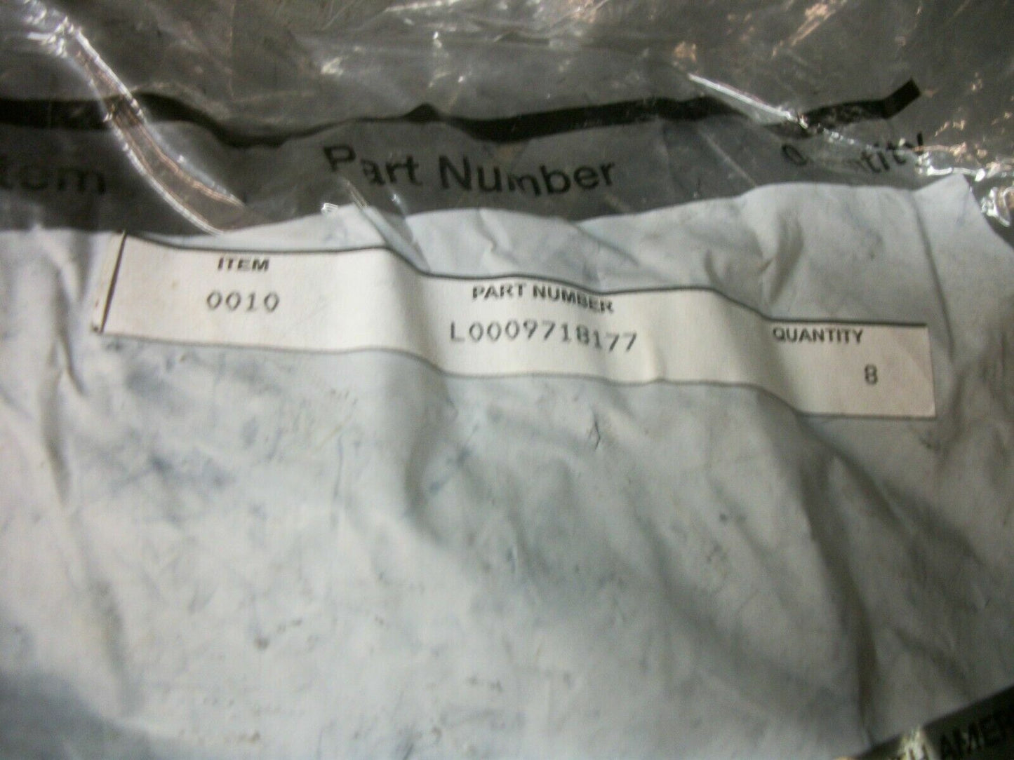 LINDE LOT OF 8 BRUSH FORK LIFT PARTS L0009718177 NEW