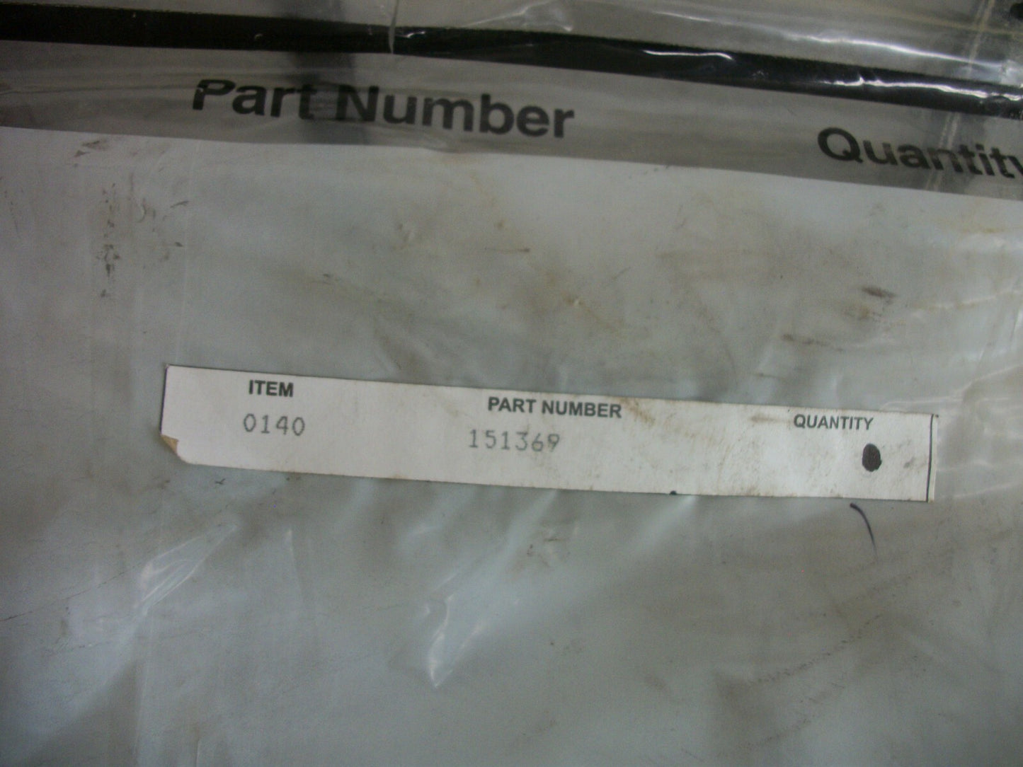 LINDE FAN BELT 151369 NEW