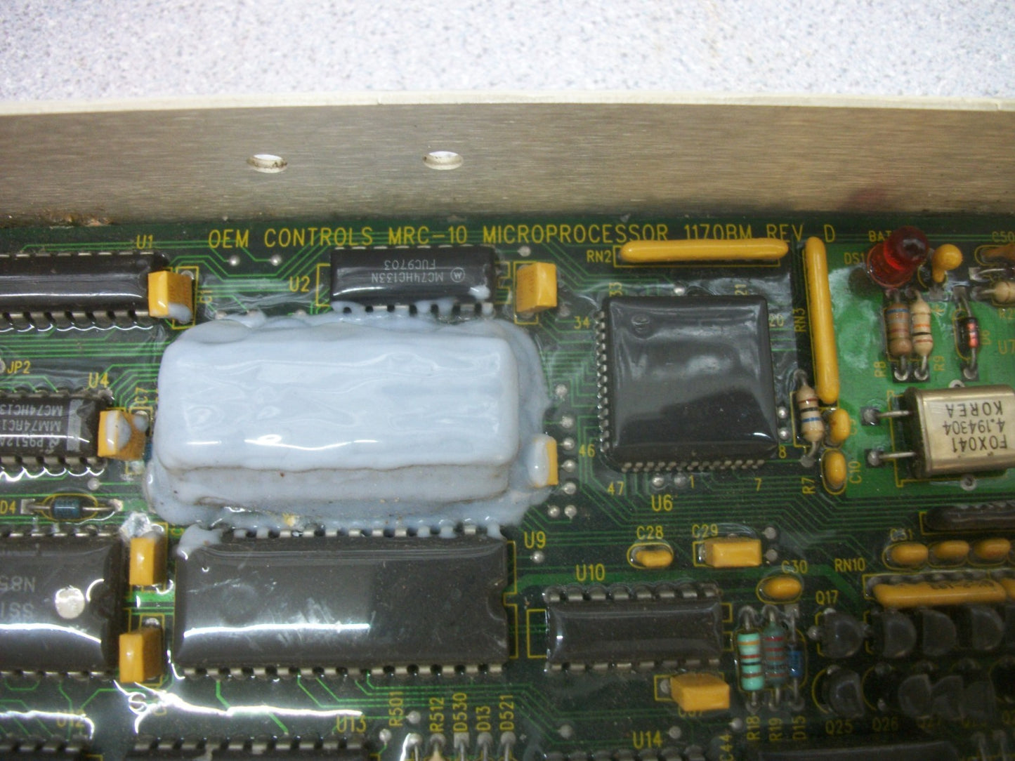 OEM CONTROLS MRC-10 MICROPROCESSOR UNIT 1170BM REV D