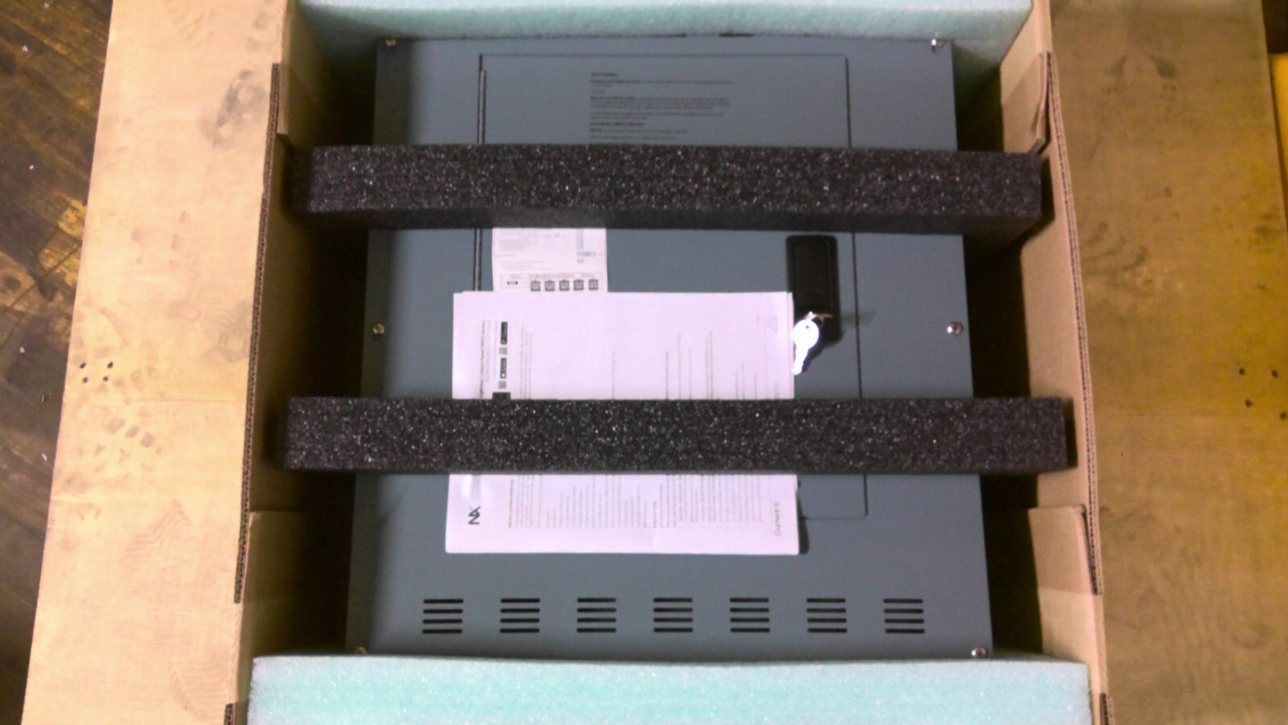 HUBBELL RELAY NX LIGHTING PANEL NXP2-PNL-16-16-U-S NIB