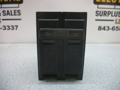 CHALLENGER TYPE C CIRCUIT BREAKER C215 15AMP 240VOLT 2POLE