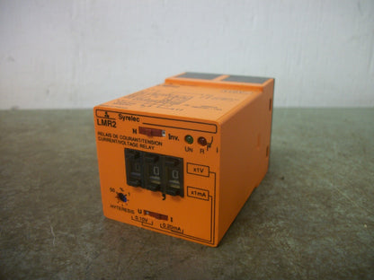 SYRELEC CURRENT/VOLTAGE RELAY LMR2 110VOLT USED
