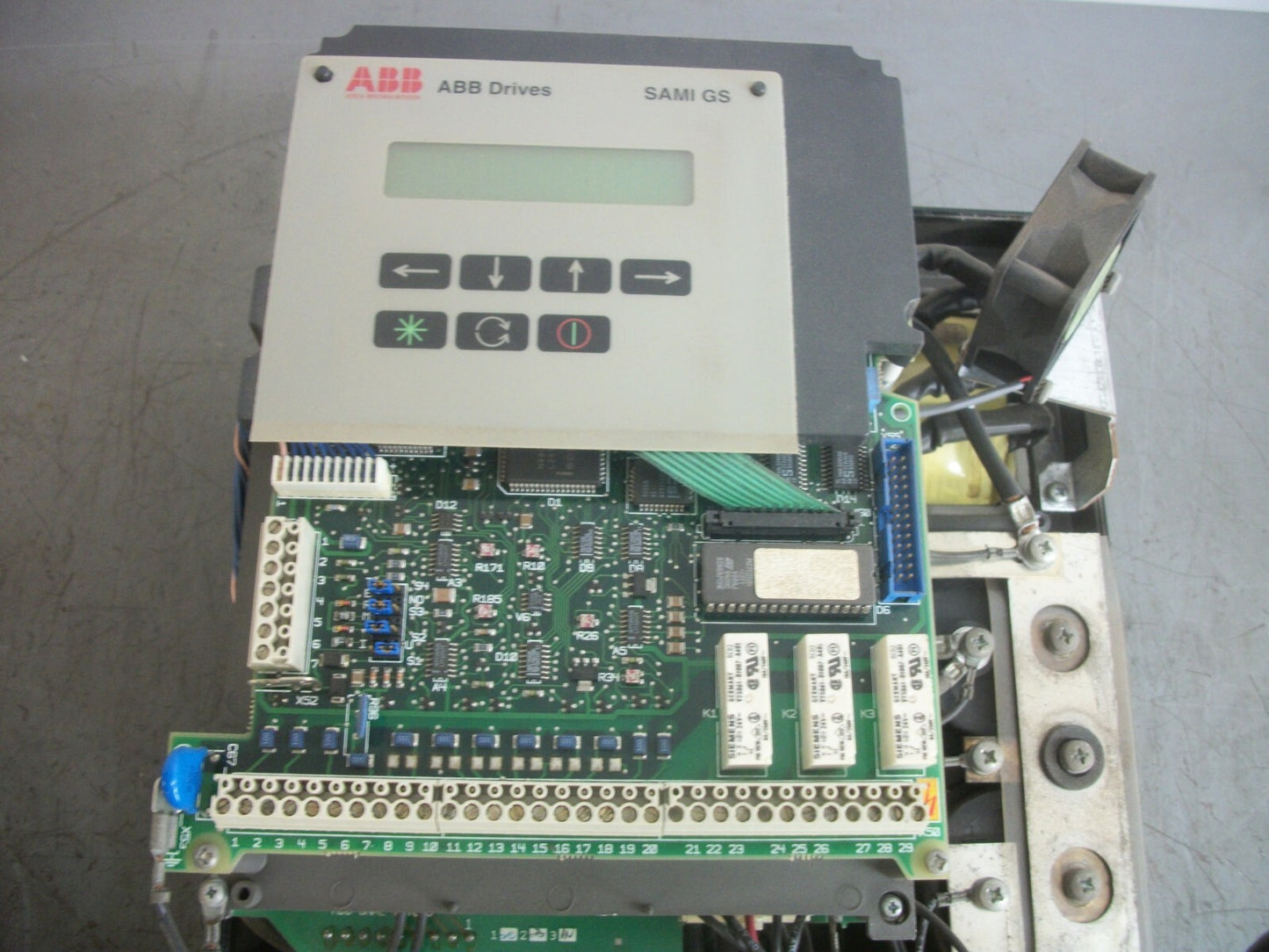 ABB SAMI GS INVERTER DRIVE ACS501-025-5-00P200000 500VOLT 35AMP