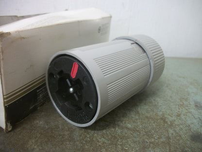 LEVITON GROUNDING CONNECTOR 21414-B 30AMP 600VOLT 3POLE 4W NIB