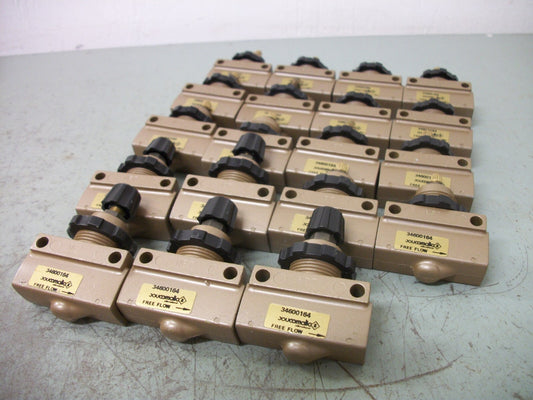 ASCO JOUCOMATIC LOT OF 19 1-1/4" FLOW VALVES 34600164 NOB