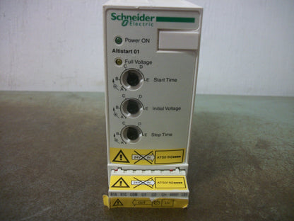 SCHNEIDER TELEMECANIQUE ALTISTART 01 SOFT STARTER ATS01N206RT NOB