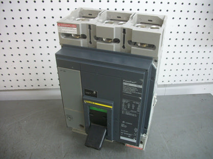 SQUARE D POWERPACT PJ CIRCUIT BREAKER PJF36060M68 600AMP 600VOLT 3POLE NOB
