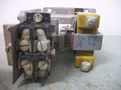 CUTLER-HAMMER PNEUMATIC TIMING RELAY 10337H192B 480VCOIL