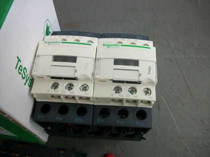 TELEMECANIQUE REV CONTACTOR LC2D32G7 120VCOIL 50AMP 3PH 600V 25HP