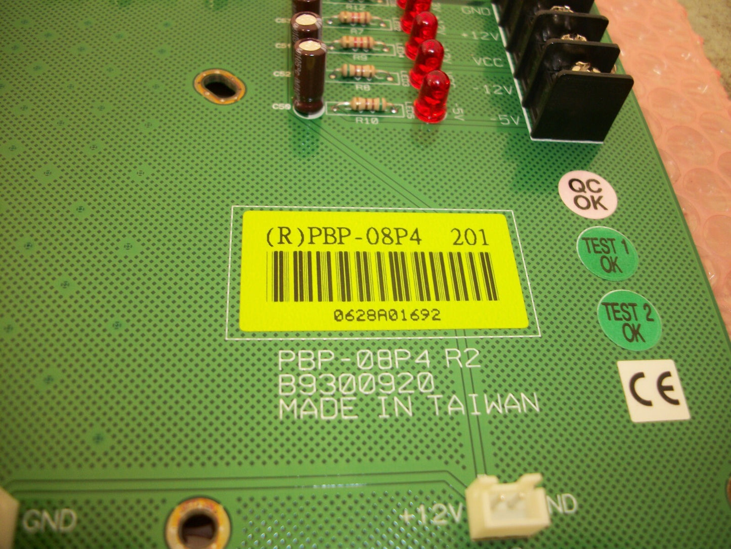 PORTWELL 8-SLOT (4xPCI) PICMG BACKPLANE MOTHERBOARD PBP-08P4 NIB