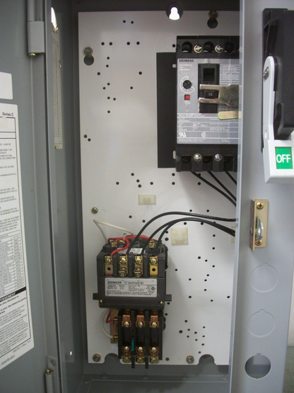 SIEMENS STARTER COMBO SIZE 0 TYPE 1 14CP32A*81 120VCOIL 10AMP BREAKER