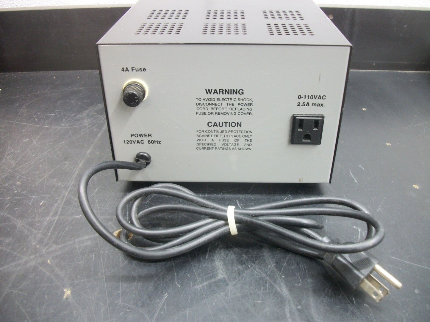 ELENCO PRECISION AC/DC VARIABLE ANALOG POWER SUPPLY XP-625