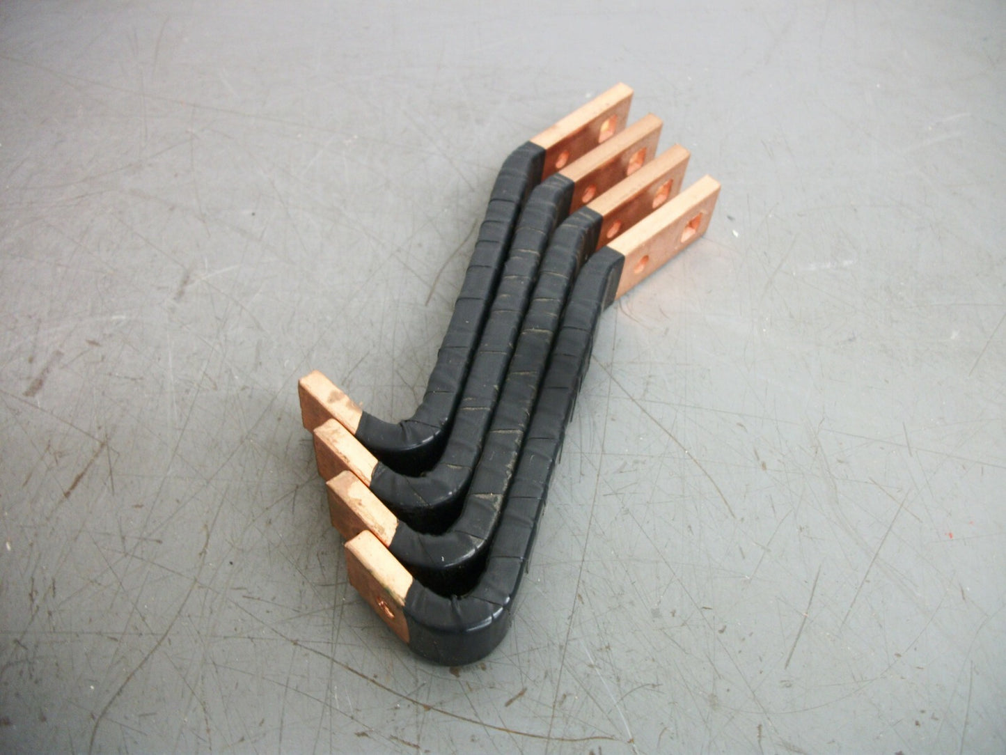 SQUARE D LOT OF 4 COPPER INTERIOR PANEL BUS BAR FINGERS