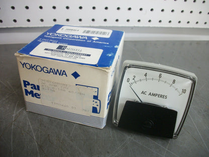 YOKOGAWA AMPERE AMMETER PANEL METER 250240MTMT7 0-10AMP NIB