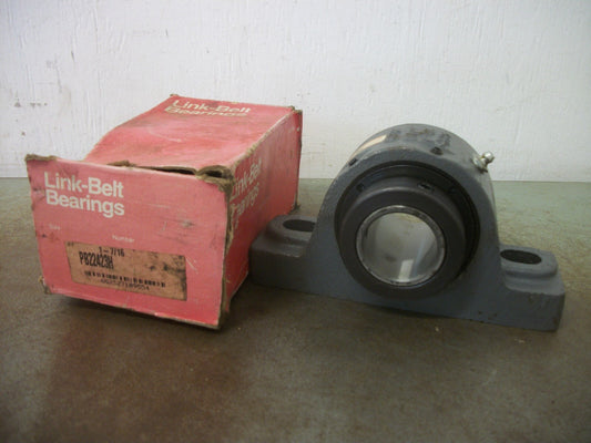 LINK-BELT 1-7/16" BORE 2-BOLT PILLOW BLOCK BEARING PB22423H NIB