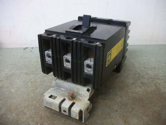 SQUARE D I-LINE FA CIRCUIT BREAKER FA34100 100AMP 480VOLT 3POLE BLACK