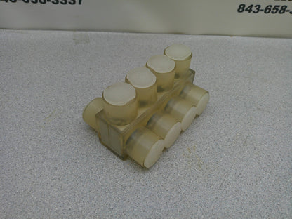 BURNDY MULTI-TAP TERMINAL CONNECTOR BIBD-250-4 #10AWG-250KCMIL AL9CU NOB