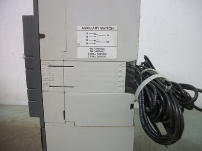 ABB SACE S4 S4N CIRCUIT BREAKER 122160023-001 250AMP 600VOLT 3POLE SHUNT+AUX NOB