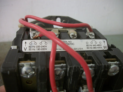 SIEMENS SIZE 0 MOTOR STARTER 14CS+32A* 220-240/440-480VCOIL 18AMP 3PH 600V 5HP