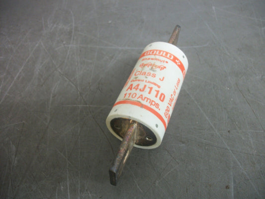 GOULD SHAWMUT AMP-TRAP FUSE A4J110 110AMP 600VOLT