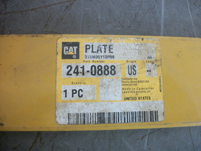 CAT PLATE 241-0888 NEW