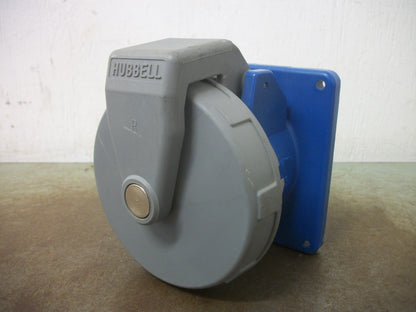HUBBELL PIN & SLEEVE RECEPTACLE HBL560R9W 60AMP 120/208VOLT 3PH 3P+N+GRND