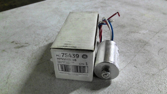 GE 75439 HIGH PRESSURE SODIUM BALLAST STARTER HPS1000-4B 1000W NIB