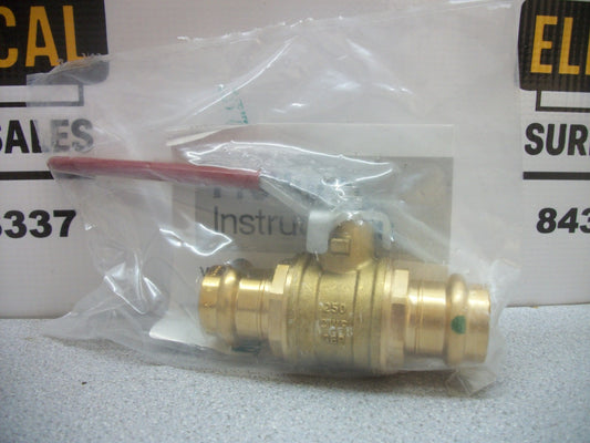 VIEGA PROPRESS 3/4" X 3/4" BRONZE BRASS BALL VALVE 24005 NEW