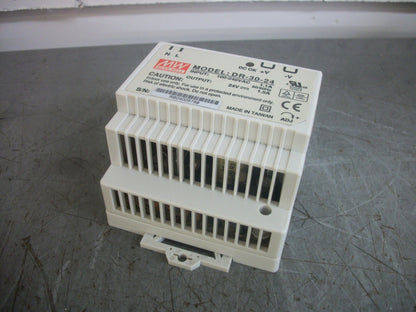 MEAN WELL POWER SUPPLY DR-30-24 24VDC 1.5AMP