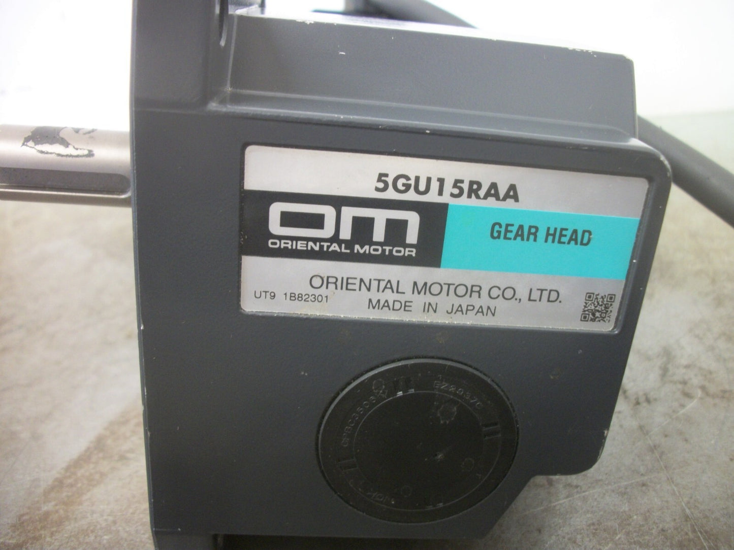 ORIENTAL MOTOR GEARMOTOR USM590-501W W/GEAR HEAD 5GU15RAA 115V 90W 1500RPM