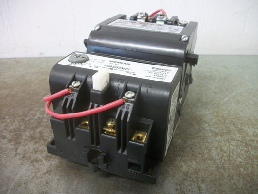 SIEMENS SIZE 0 MOTOR STARTER 14CS+32A* 220-240/440-480VCOIL 18AMP 3PH 600V 5HP