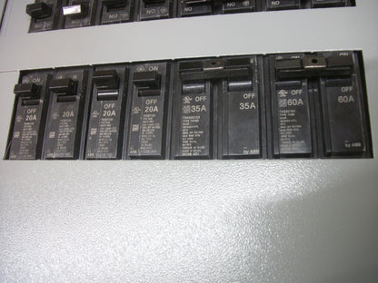 GE RELIAGEAR PANELBOARD INTERIOR AQF1242AB 225A 120/240V 1PH 200A MAIN NIB