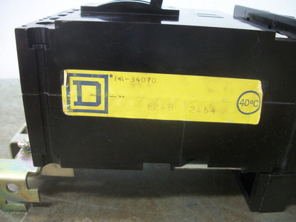 SQUARE D I-LINE FA CIRCUIT BREAKER FA34070 70AMP 480VOLT 3POLE BLACK