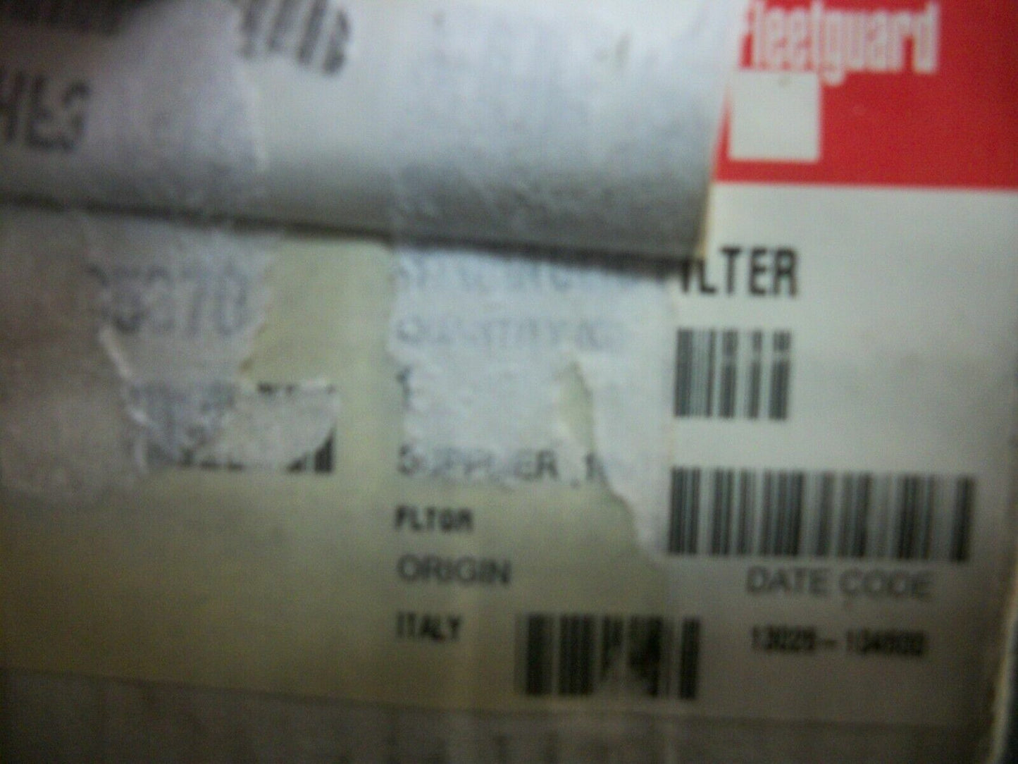 FLEETGUARD FORK LIFT HYDRAULIC FILTER HF35370 NIB