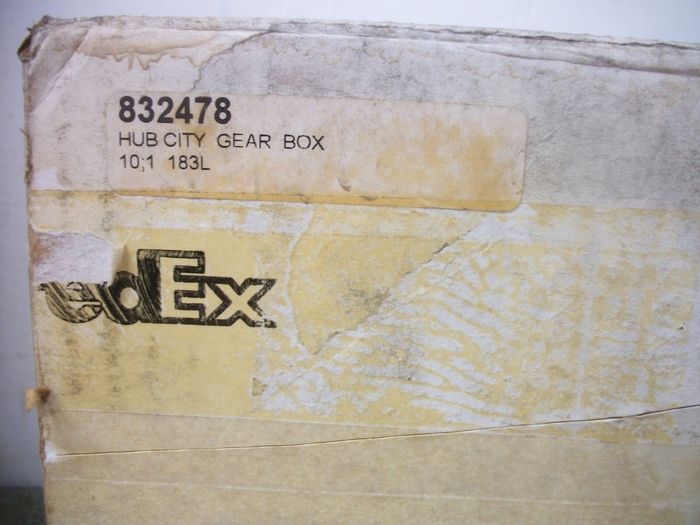 HUB CITY 10:1 RATIO 832478 GEAR BOX SPEED REDUCER 0220-60263 NIB