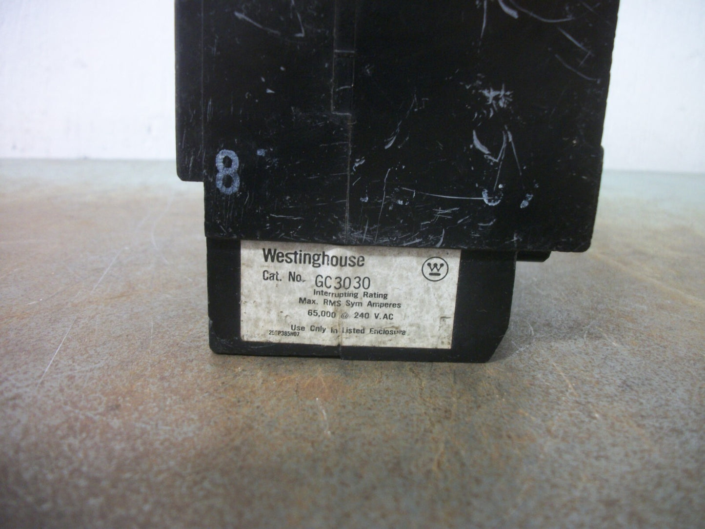 WESTINGHOUSE GC CIRCUIT BREAKER GC3030 30AMP 240VOLT 3POLE