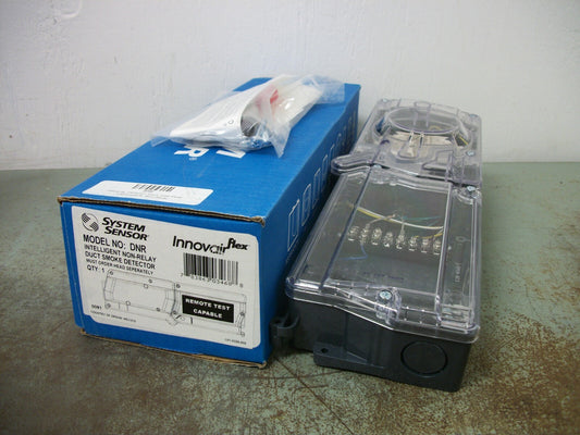 SYSTEM SENSOR INNOVAIR FLEX INTELLIGENT NON-RELAY DUCT SMOKE DETECTOR DNR NIB