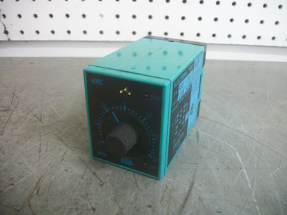 IDEC ELECTRONIC TIMER RTE-BN1 10AMP 120VOLT 0-30SEC