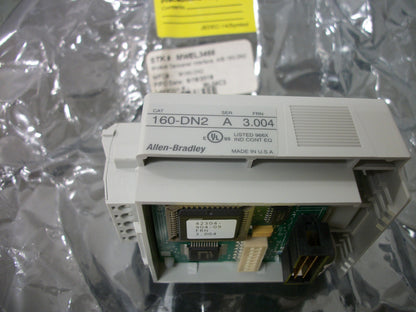 ALLEN-BRADLEY DEVICENET INTERFACE MODULE FOR SERIES A,B,C 160 160-DN2 NOB
