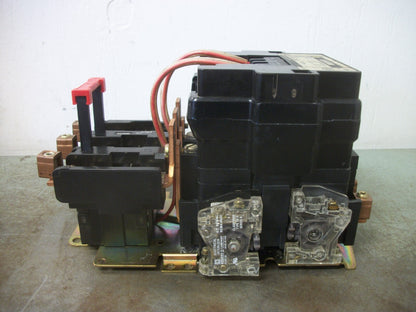 SQUARE D SIZE 3 MOTOR STARTER 8536SEG1 600VCOIL 3PH 600V 50HP