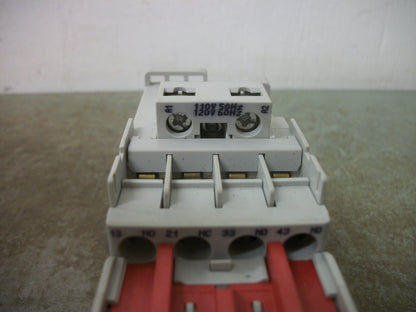 ALLEN-BRADLEY CONTROL SAFETY RELAY 700S-CF440DC 120VCOIL 25AMP 600VOLT