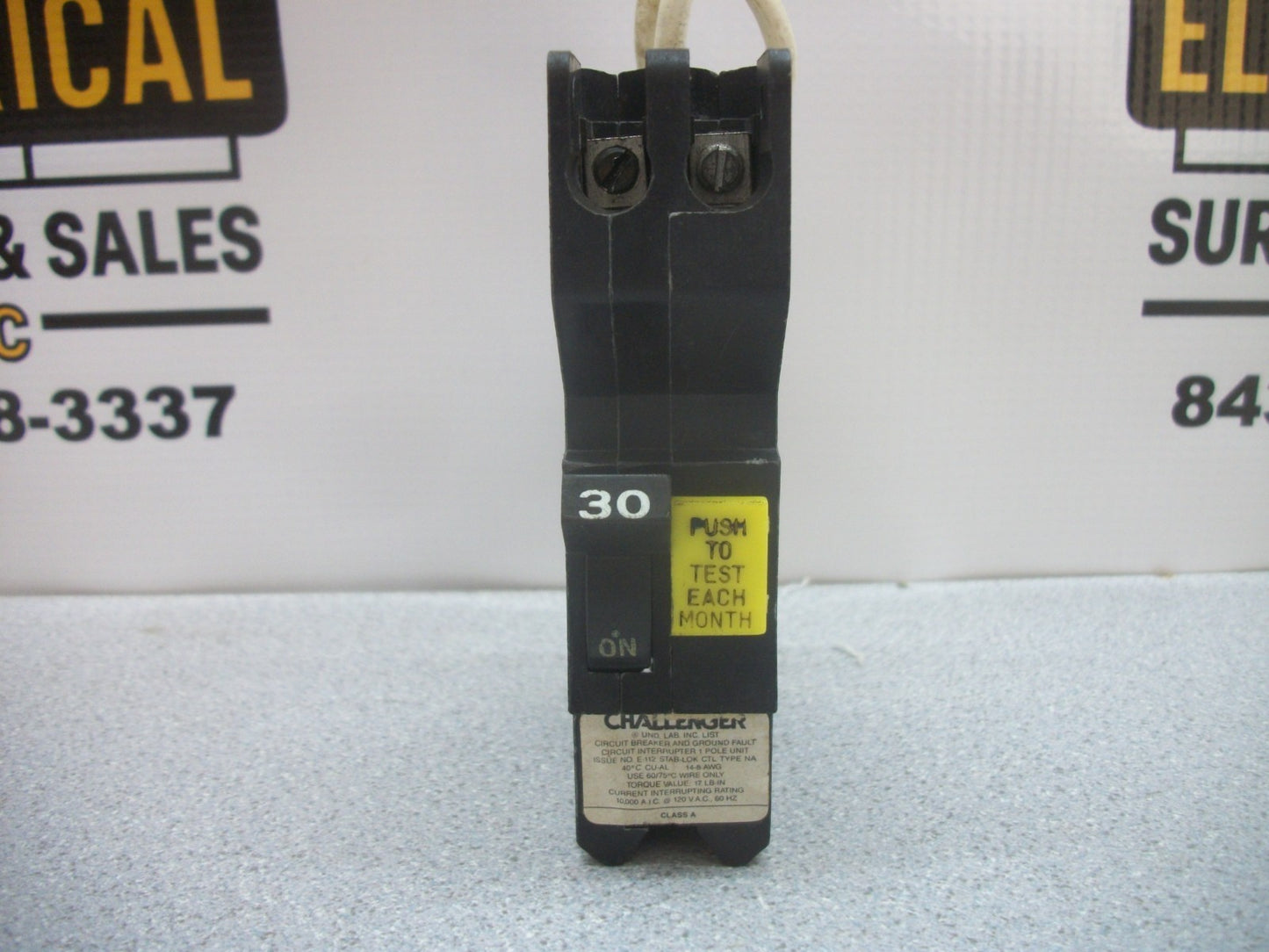 CHALLENGER GFCI NA CIRCUIT BREAKER NA130GF 30AMP 120VOLT 1POLE