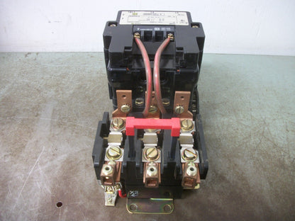 SQUARE D SIZE 3 MOTOR STARTER 8536SEO1S 480VCOIL 3PH 600V 50HP