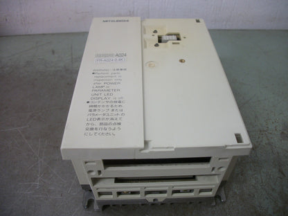 MITSUBISHI FREQROL-A024 0.4KW INVERTER DRIVE FR-A024-0.4KP 230VOLT 3AMP